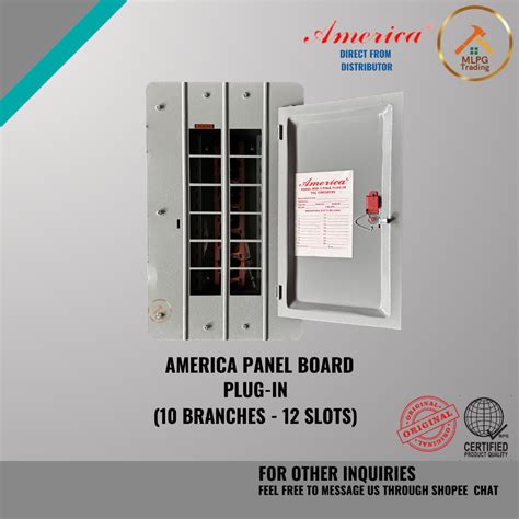 America Panel Board Box Pole Plug In Branches