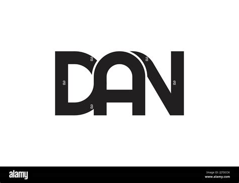 DAN Initial Monogram Letter dan Logo Design Vector Template d a n ...