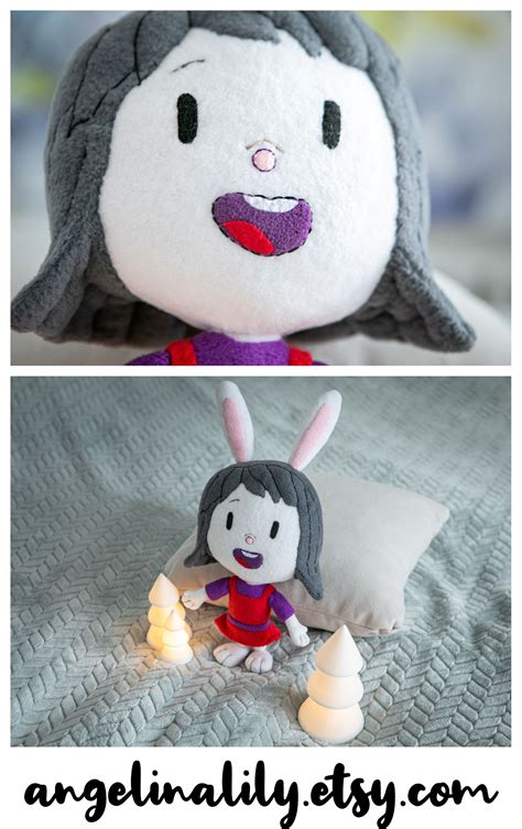 Elinor Plush Inspired By Elinor Wonders Why Handmade Soft Etsy