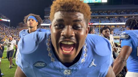 All Access Final Play And On Field Celebrations From Uncs 2ot Win Over App State Youtube