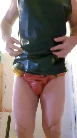 Watch Gummihose Latex Dress Latex Pants Rubber Fetish Porn Spankbang