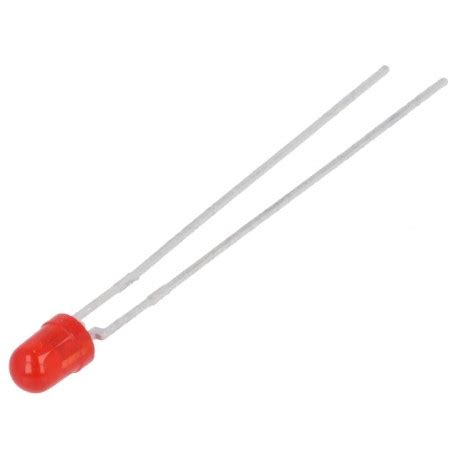 Led Mm Opaco Rojo Aelectronics