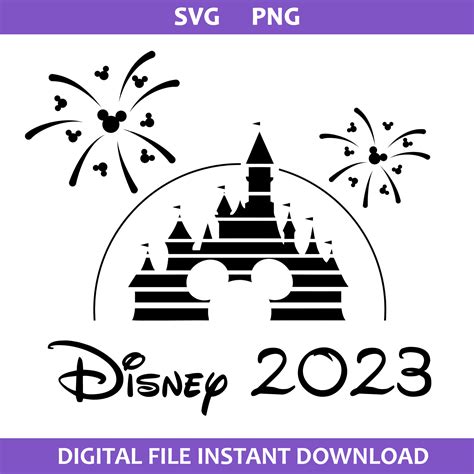 Disney Castle 2023 Svg Cinderella Castle Svg Mickey Mouse Inspire