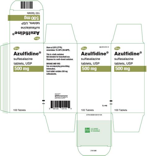 Azulfidine Package Insert