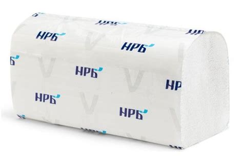 Листовые 2-х слойные полотенца премиум класса НРБ 25V210 V (ZZ ...