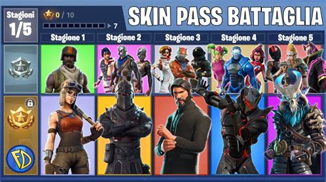 Voto Tutte Le Skin Dei Pass Battaglia Di Fortnite Stagione