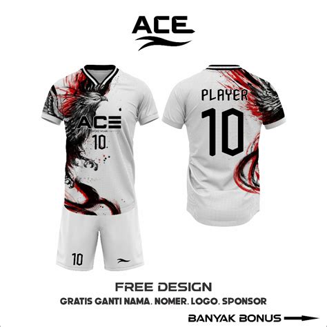 Jual Jersey Baju Futsal Bola Custom Full Printing Free Nama Dan Nomor