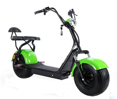 Citycoco 2 Wheel Two Seats Electric Scooter Adult Electric Motorcycle