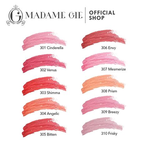 Jual Rovie Madame Gie Briliant Moist Velvet Smooth Lip Liquide