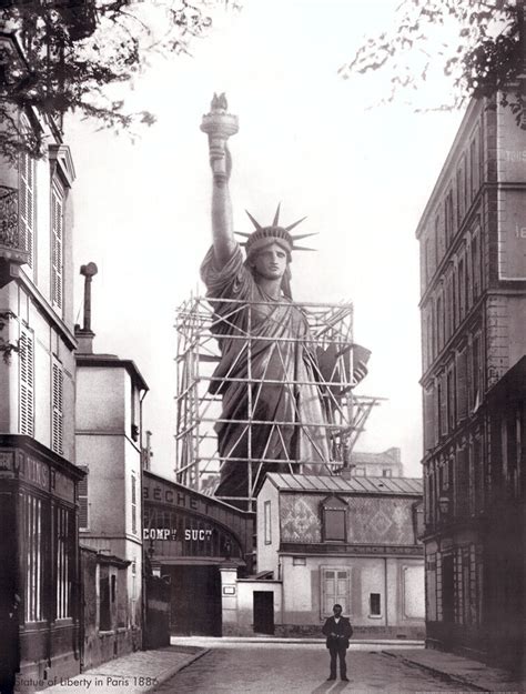 Statue of Liberty in Paris, 1886 Rare Print from Rare Posters | King ...