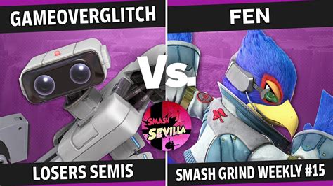 Sgw Losers Semis Gameoverglitch Rob Vs Fen Falco Ssbu Singles