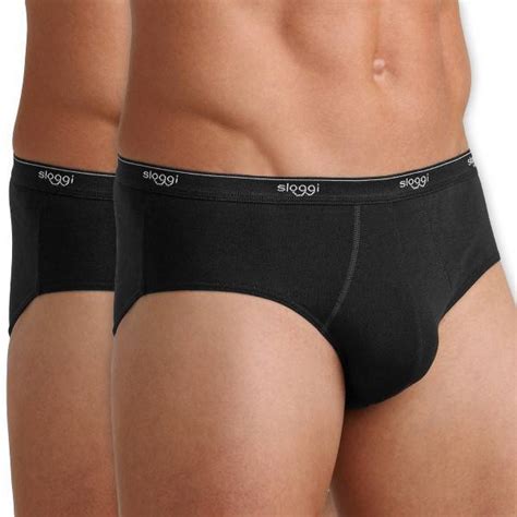 Sloggi Basic Midi Briefs Pack Black Prices