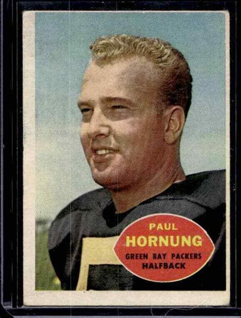 Topps Paul Hornung Ebay