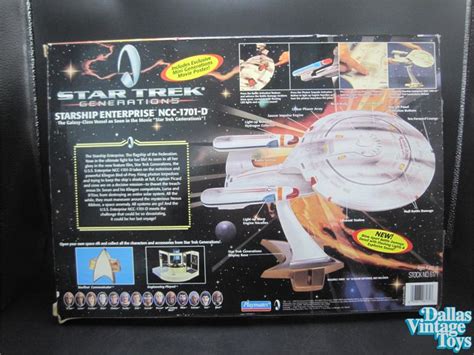 1994 Playmates Star Trek Generations Starship Enterprise Ncc 1701 D 1c