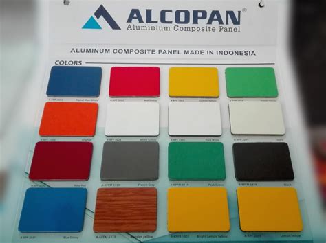 Aluminium Composite Panel Acp Alcopan Dan Sealent Netral Surabaya Distributor Acp Alcopan