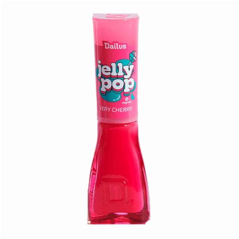 Esmalte Dailus Jelly Pop Very Cherry Transl Cido Ml Bemol Farma