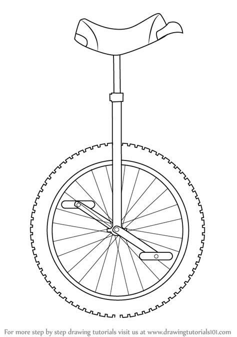 Unicycle Coloring Pages