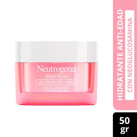 Neutrogena Crema Hidra Facial Bright Boost Gel Crema Lindas