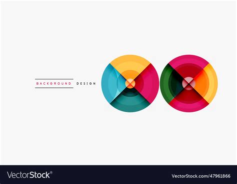 Circle pattern background abstract backgrounds Vector Image