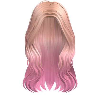 Cute Blonde To Pink Lush Wavy Hair S Code Price RblxTrade