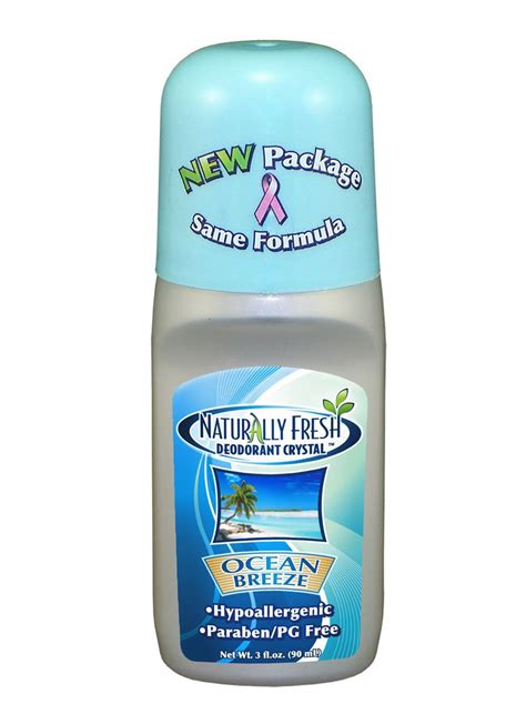 Naturally Fresh Deodorant Crystal Hypoallergenic Ocean Breeze Roll On