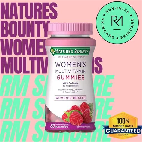 Natures Bounty Womens Multivitamins Gummies Lazada Ph