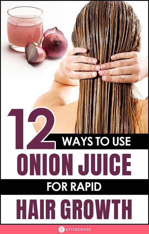 Onion Juice For Hair Artofit