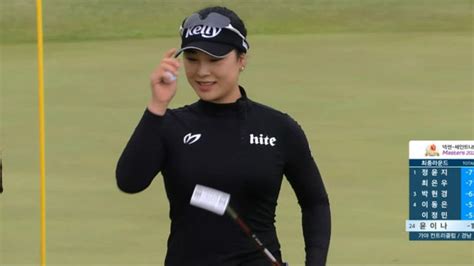 2024 Klpga투어 ‘귀중한 버디 감각적인 퍼트로 타수 줄이는 윤이나 넥센 세인트나인 Fr Sbs Golf