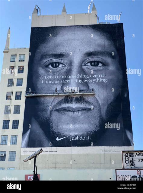 Colin Kaepernick Nike Poster