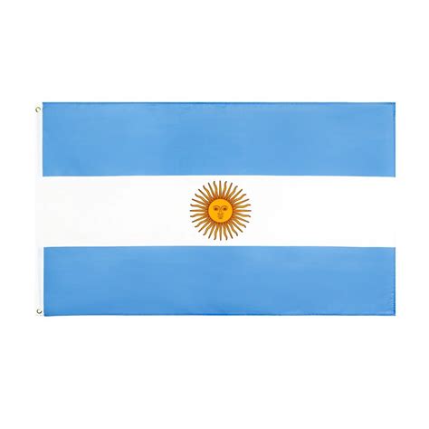 Torakipa Bandeira Da Argentina Cm X Cm C Anilhas Para Mastro