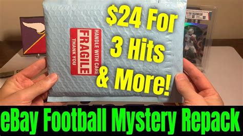 3 Hits For 24 Shipped In This Week S EBay Football Mystery Repack Was