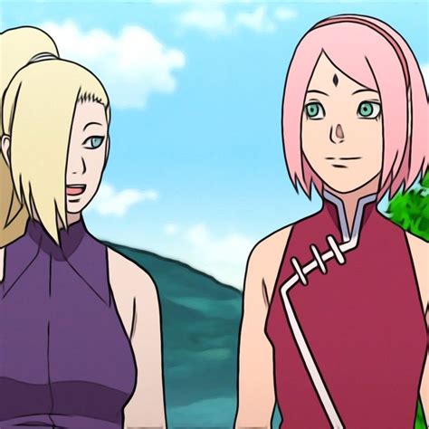 Ino And Sakura Em Anime Fotos Shikamaru Nara