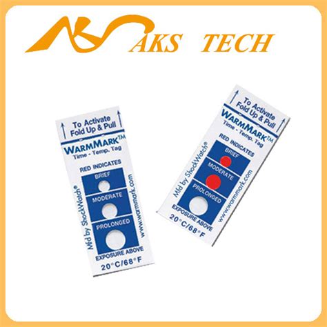 Cold Chain Warmmark Time Temperature Indication Label China