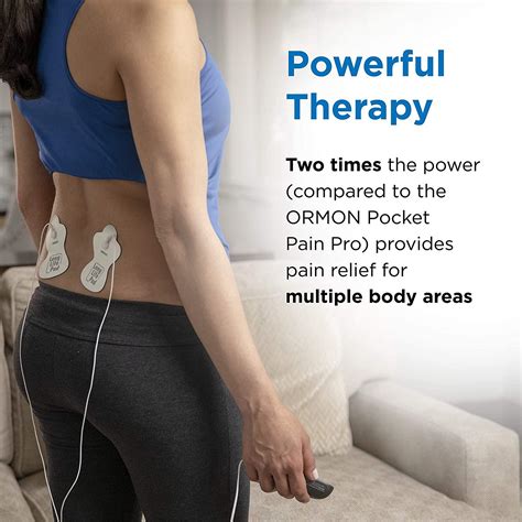 Omron Max Power Relief Tens Unit Muscle Stimulator Simulated Massage