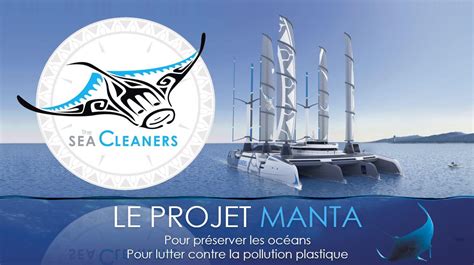 Pollution plastique des océans projet Manta EcoDDS