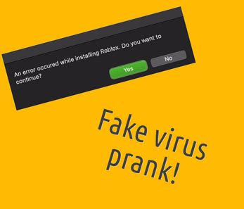 Fake virus (Prank) by anickn01