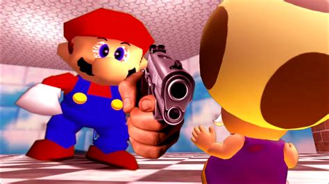 Mario Holding Toadsworth At Gunpoint Blank Template - Imgflip