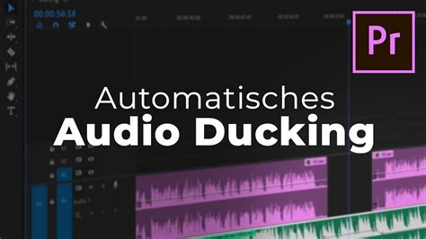 Automatisches Audio Ducking Mit Einem Klick Premiere Pro YouTube