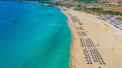 Falasarna Beach Chania Crete Greece 4K YouTube