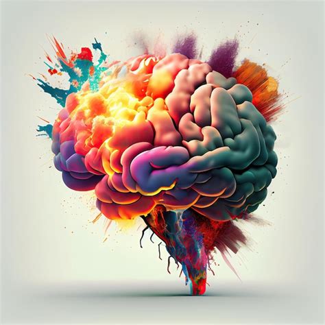 Brain Explosion Art