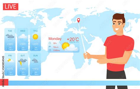 Weather Forecast Cartoon