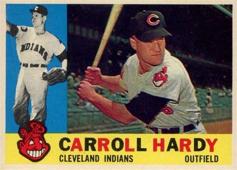 1960 Topps Carroll Hardy #341 Baseball - VCP Price Guide