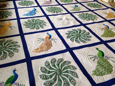 Quilting Together Peacock Quilt