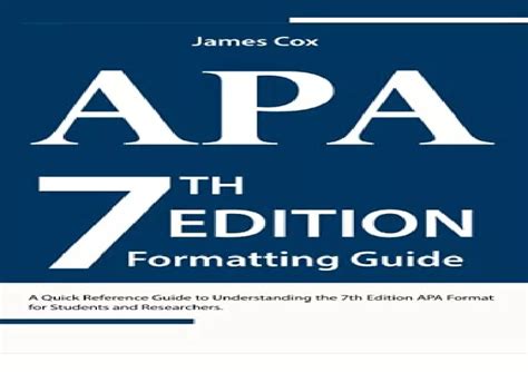 PPT PDF 7th Edition APA Formatting Guide For Students And