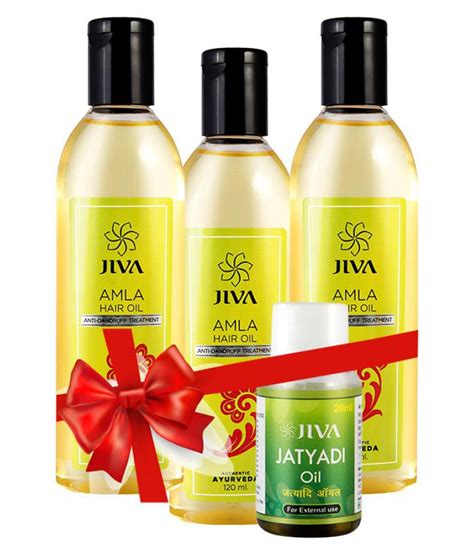 Jiva Ayurveda Amla Hair Oil Ml Pack Of Buy Jiva Ayurveda Amla