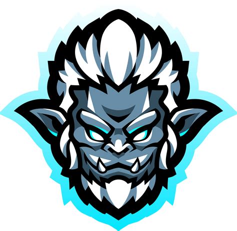 Yeti Head Esport Mascot Logo Design By Visink Thehungryjpeg