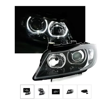 Feux Phare Avant Angel Eyes Led Bmw Serie E E Berline Touring