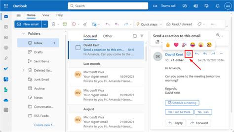 How To Disable Outlook Reactions O365info