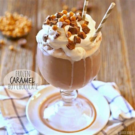Frozen Caramel Hot Chocolate Just Like Serendipity Easy Fun And