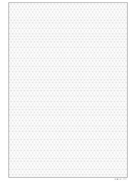 3d Isometric 5mm A4 Graph Paper Pdf Pdf